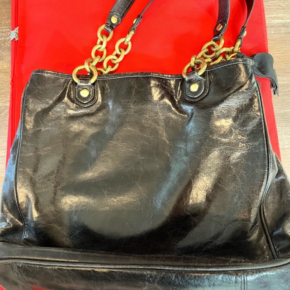 Coach Bag Black divided sections - Picture 5 of 5